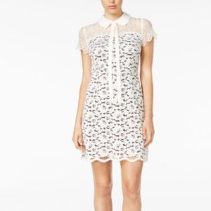 Kensie Lace Peter Pan Dress